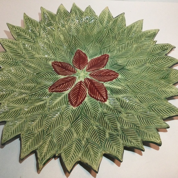 Starburst Abstract Ceramic Platter